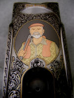 Portrait on a Perazzi by Barry lee Hands