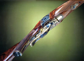 The Falling Block Double engraved By Barry Lee Hands