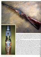 The Doble GuN Journal Hagn Falling Block engraved By Barry Lee Hands